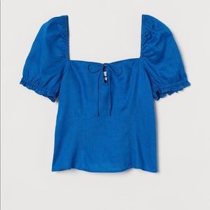 H&M linen blouse.